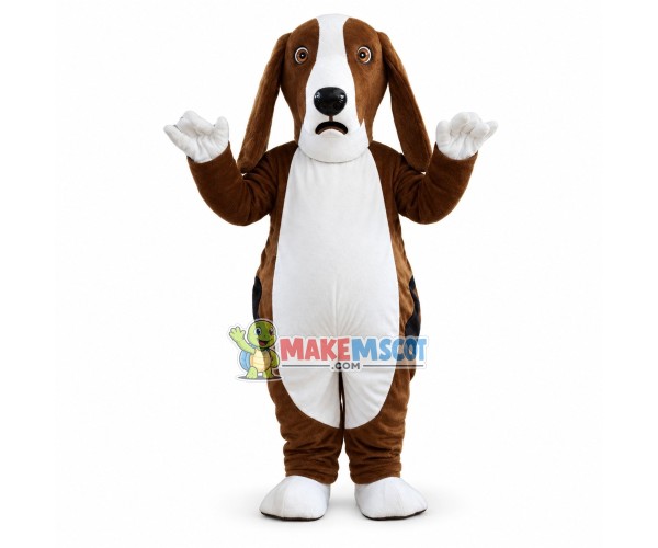 Beagle Dog Mascot Costume Beagle Dog Mascot Costume