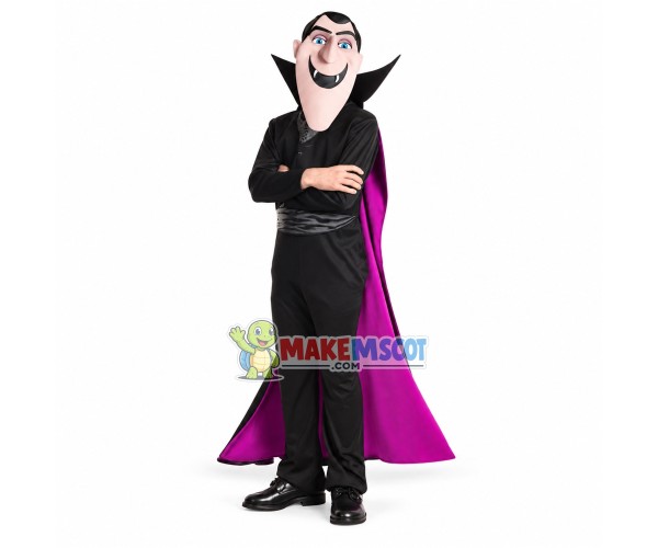 Charismatic Count Dracula Mascot Costume 