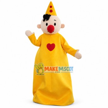 Bumba the Little Clown Mascot Costume Bumba the Little Clown Mascot Costume