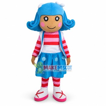 Enthusiastic Mittens Fluff 'N' Stuff Mascot Costume Enthusiastic Mittens Fluff 'N' Stuff Mascot Costume