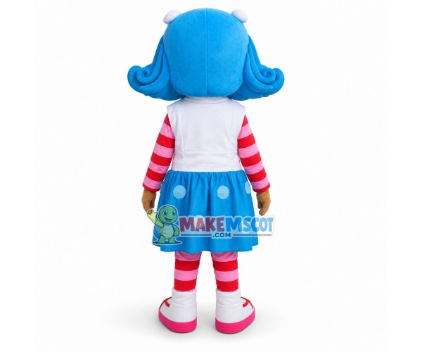 Enthusiastic Mittens Fluff 'N' Stuff Mascot Costume Enthusiastic Mittens Fluff 'N' Stuff Mascot Costume