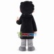 Winking Gentleman Mascot Costume Winking Gentleman Mascot Costume