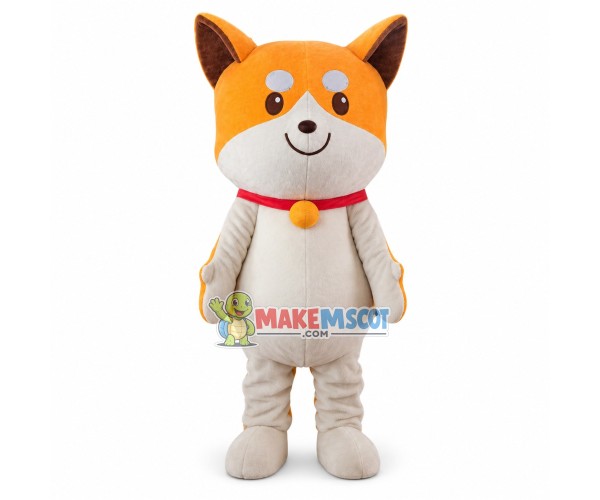 Cute Cartoon Japanese Shiba Inu Mascot Costume Cute Cartoon Japanese Shiba Inu Mascot Costume