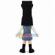 Cool Charming Girl With Square Face Mascot Costume Cool Charming Girl With Square Face Mascot Costume