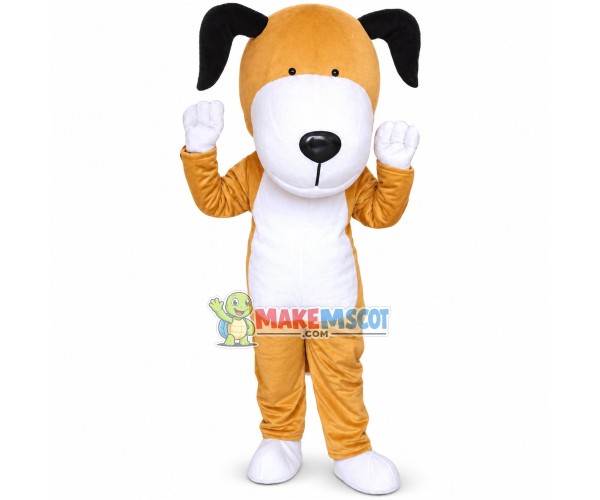 Curious Kipper the Dog Mascot Costume Curious Kipper the Dog Mascot Costume