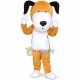 Curious Kipper the Dog Mascot Costume Curious Kipper the Dog Mascot Costume