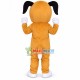 Curious Kipper the Dog Mascot Costume Curious Kipper the Dog Mascot Costume