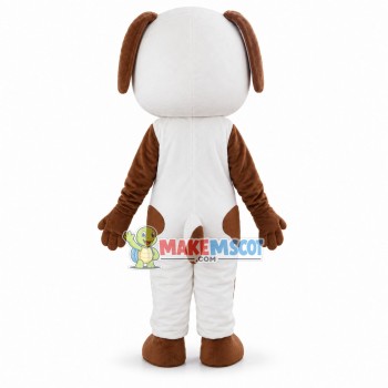 Cute Brown Dalmatian Puppy Mascot Costume 