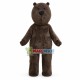 Frowning Brown Bear Mascot Costume For adult Frowning Brown Bear Mascot Costume For adult