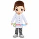 Female Doctor Mascot Costume Female Doctor Mascot Costume