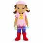 Adventurous Pirate Girl Izzy Mascot Costume 