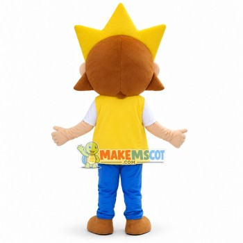 Lively Girl Mascot Costume