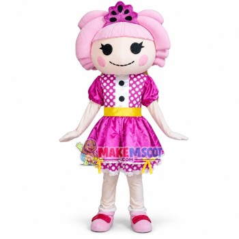 Graceful Princess Jewel Sparkles Mascot Costume Graceful Princess Jewel Sparkles Mascot Costume