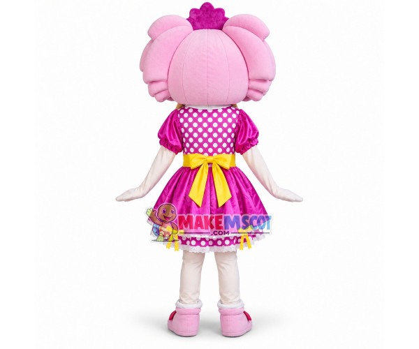 Graceful Princess Jewel Sparkles Mascot Costume Graceful Princess Jewel Sparkles Mascot Costume