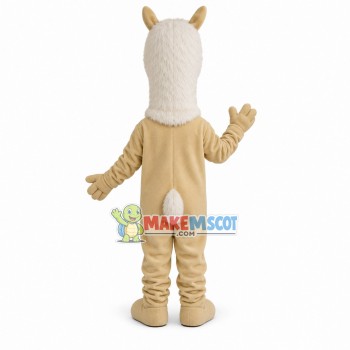 Beige Horse Mascot Costume For Adult Beige Horse Mascot Costume For Adult