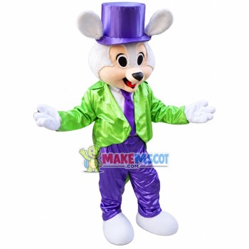 Mr. Easter Bunny Mascot Costume	