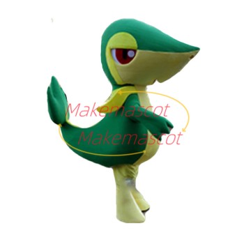 Snivy Pokemon Pok Mascot Costume Cartoon Character