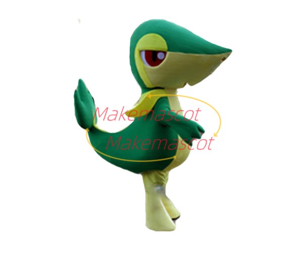 Snivy Pokemon Pok Mascot Costume Cartoon Character