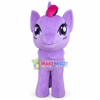 Twilight Sparkle the Purple Pony My Little Pony Mascot Adult Costume Twilight Sparkle the Purple Pony My Little Pony Mascot Adult Costume