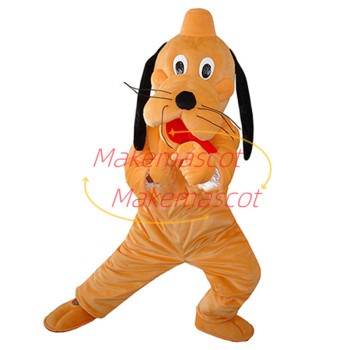 Loyal Pluto the Dog Mascot Costume Loyal Pluto the Dog Mascot Costume