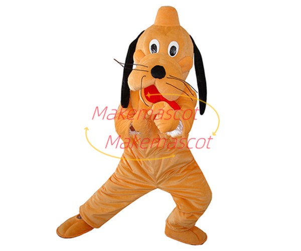 Loyal Pluto the Dog Mascot Costume 