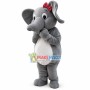 Cute Girl Elephant Lightweight Mascot Cartoon Costume 