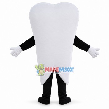 Huge Cartoon Tooth Mascot Costume Huge Cartoon Tooth Mascot Costume