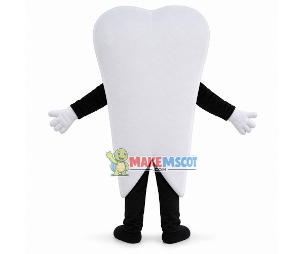 Huge Cartoon Tooth Mascot Costume Huge Cartoon Tooth Mascot Costume