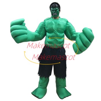 Super Hero Hulk Mascot Costume Super Hero Hulk Mascot Costume