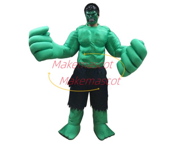 Super Hero Hulk Mascot Costume Super Hero Hulk Mascot Costume