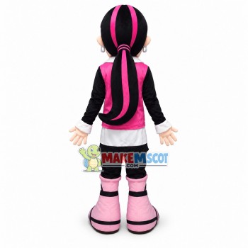 Energetic Draculaura Monster High Mascot Costume Energetic Draculaura Monster High Mascot Costume