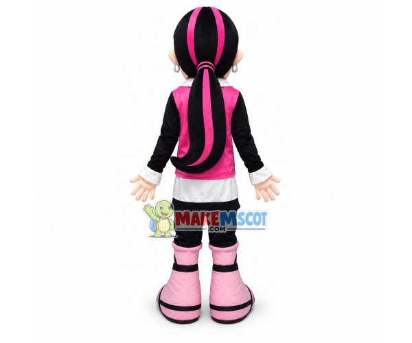 Energetic Draculaura Monster High Mascot Costume Energetic Draculaura Monster High Mascot Costume