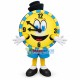 School Attendance Clock Mascot Costume 