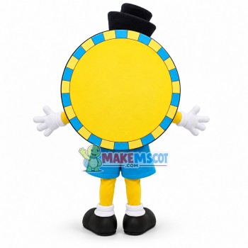 School Attendance Clock Mascot Costume School Attendance Clock Mascot Costume