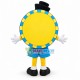 School Attendance Clock Mascot Costume 