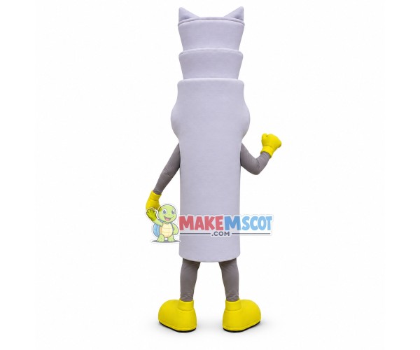 Adult Cartoon Recorder Flute Mascot Costume Adult Cartoon Recorder Flute Mascot Costume