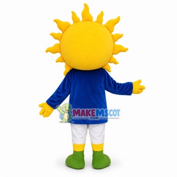 Funny Blue Chocolate Bean Man Mascot Cartoon Costume Funny Blue Chocolate Bean Man Mascot Cartoon Costume