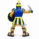 Royal Blue & Gold Spartan Warrior Mascot Costume Royal Blue & Gold Spartan Warrior Mascot Costume