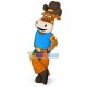 Bull Cowboy Mascot Costume Bull Cowboy Mascot Costume