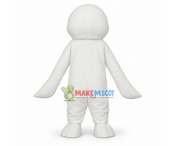 Simple Style Harp Seal Mascot Costume Simple Style Harp Seal Mascot Costume