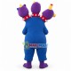 Scary Three Headed Monster Mascot Costume Scary Three Headed Monster Mascot Costume
