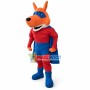 Super Hero Orange Wolf Mascot Costume	