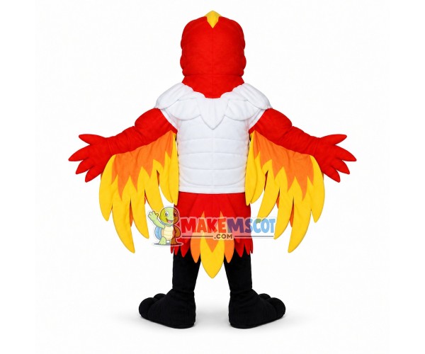 University Power Phoenix Mascot Costume 