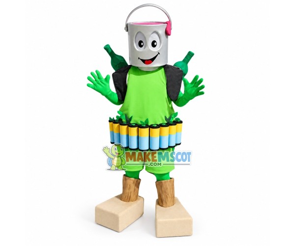 Can Recycling Campaign Mascot Costume Can Recycling Campaign Mascot Costume