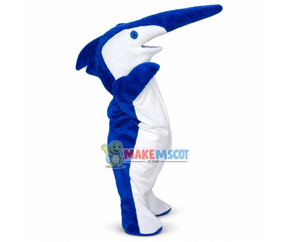 Blue Marlin Mascot Costume Blue Marlin Mascot Costume