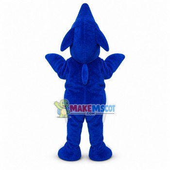 Blue Marlin Mascot Costume 