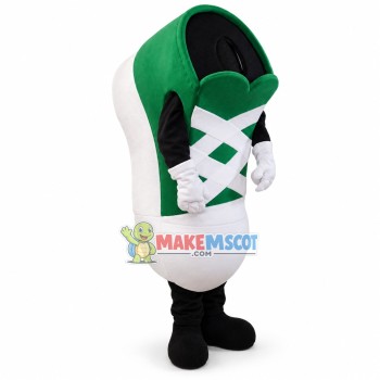 Deluxe Green Sneaker Lightweight Mascot Costume 