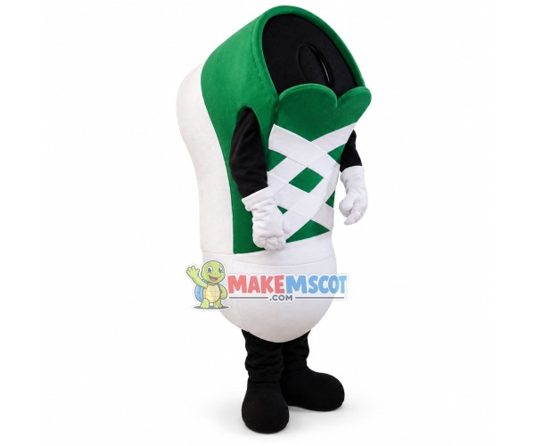 Deluxe Green Sneaker Lightweight Mascot Costume Deluxe Green Sneaker Lightweight Mascot Costume