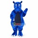 Blue Hippo Animal Mascot Costume 