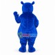 Blue Hippo Animal Mascot Costume 